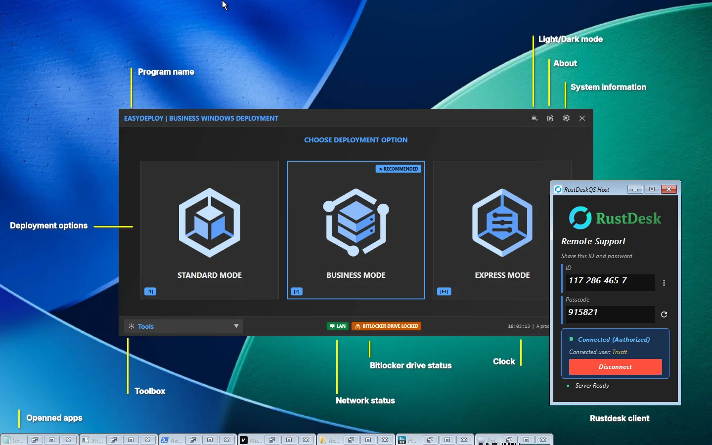 EasyDeploy with Rustdesk
